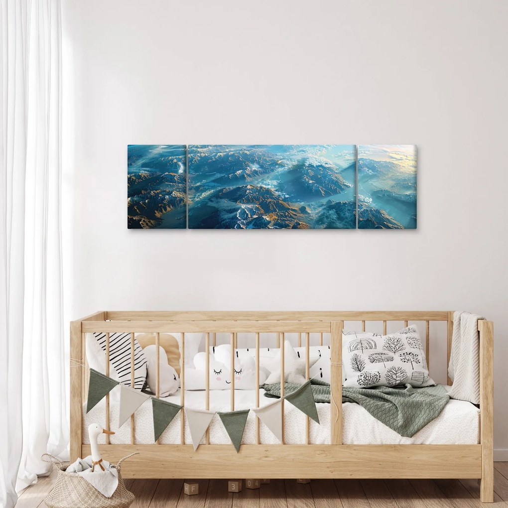 Obraz - Widok z kosmosu (170x50 cm)