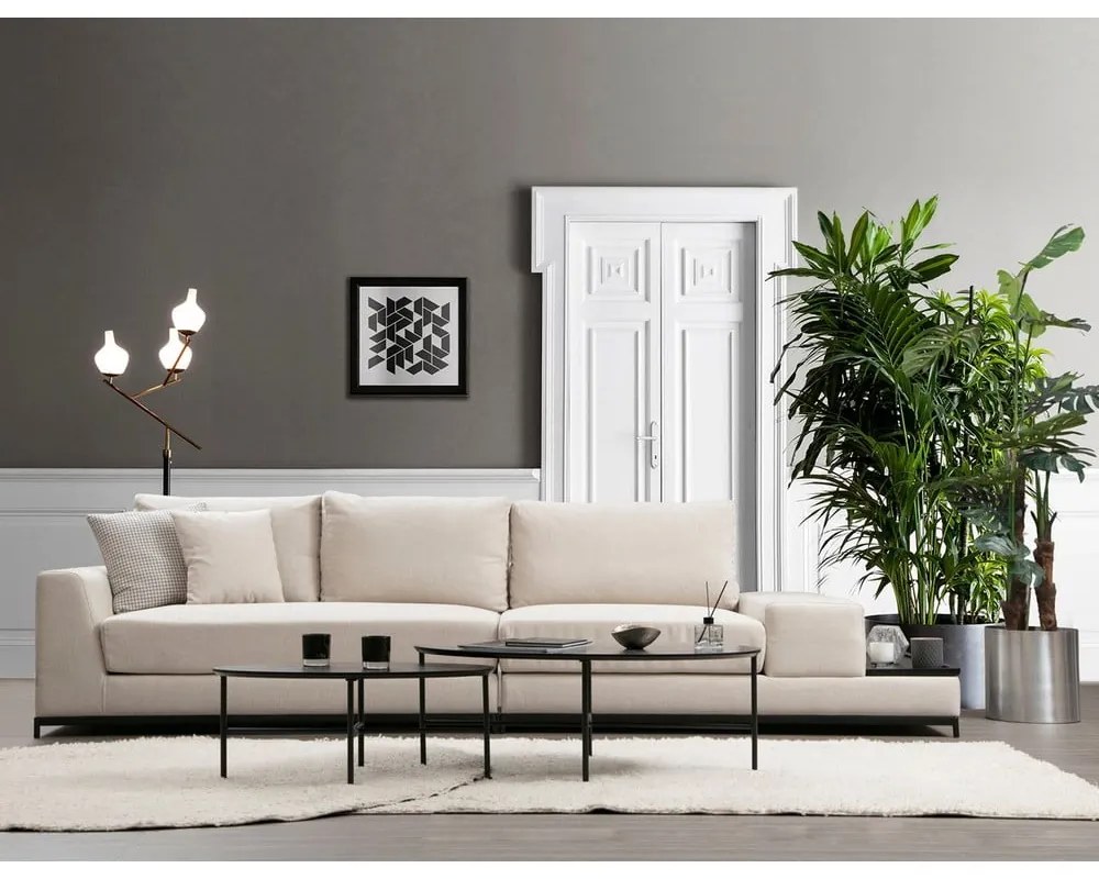 Kremowa sofa 320 cm Line – Balcab Home