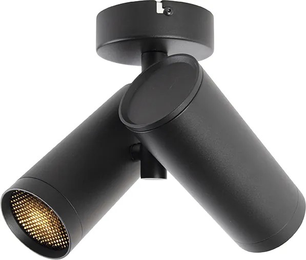 Designerski reflektor czarny 2 światła - Scopio Honey