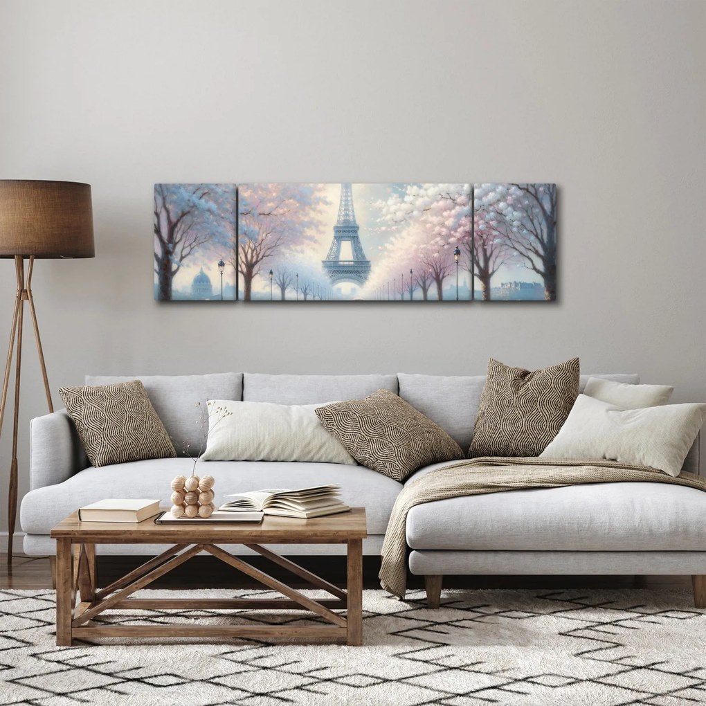 Obraz - Obraz z Paryża (170x50 cm)