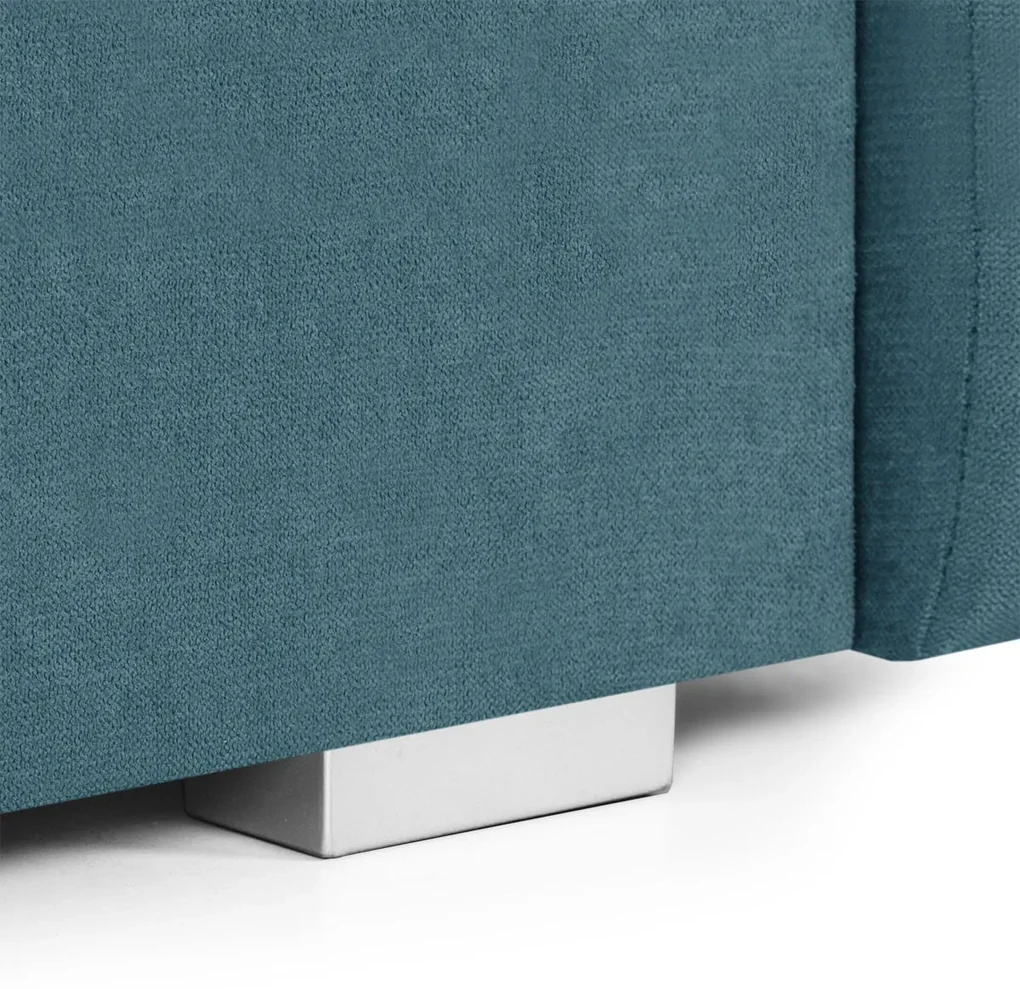 Kanapa sofa 3 os z funkcją spania BERLIN Granatowy