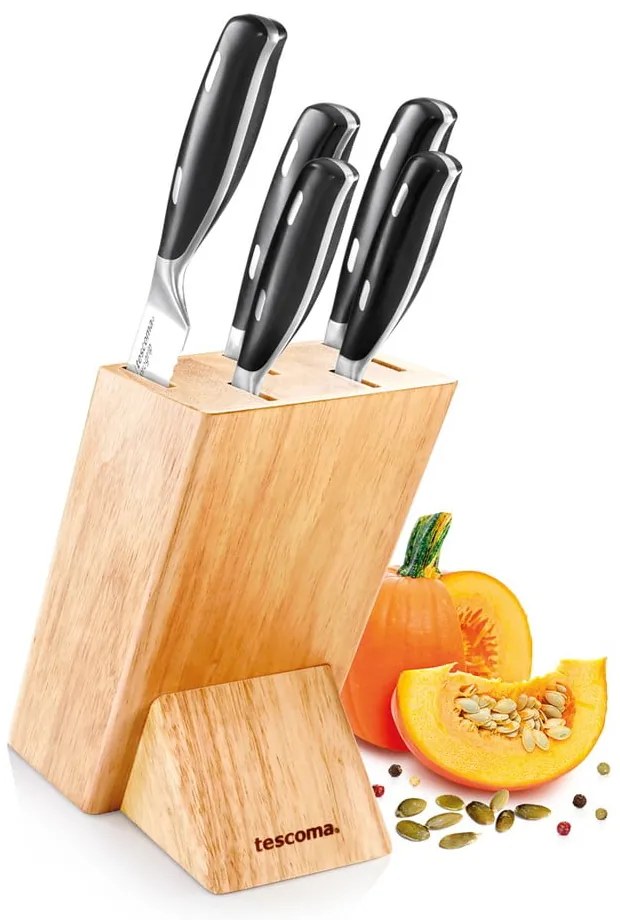 Zestaw noży ze stojakiem 5 szt. GrandChef – Tescoma