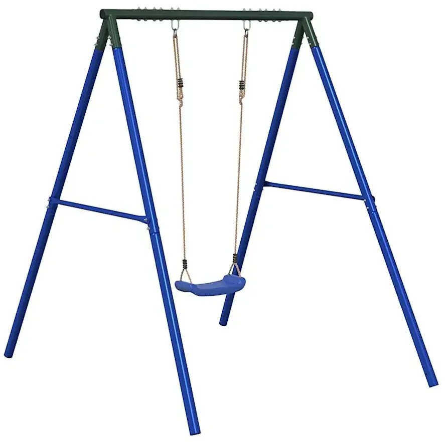 Huśtawka ogrodowa niebieska F0-R90