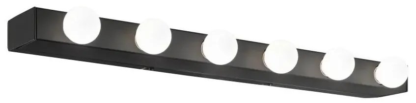 Ideal Lux - Kinkiet PRIVE 6xE14/40W/230V czarny