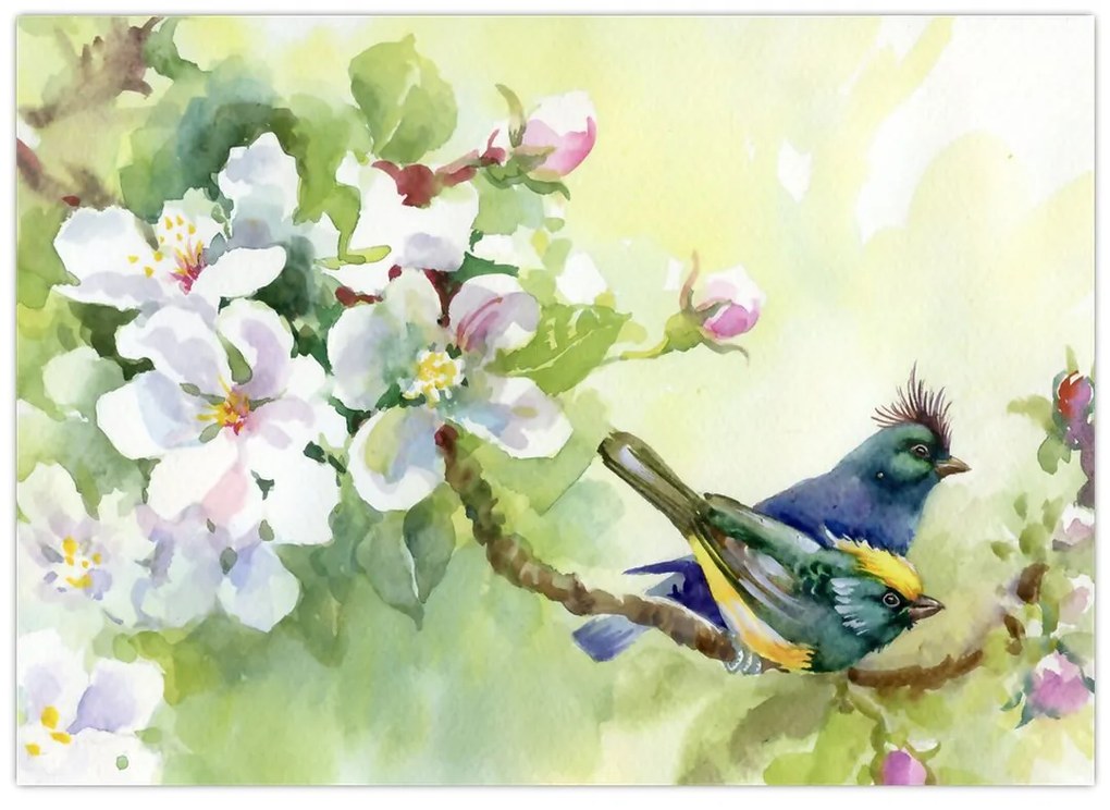 Obraz na szkle - Wiosna (70x50 cm)