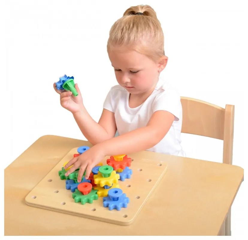 Koła zębate zbuduj własny mechanizm tablica masterkidz