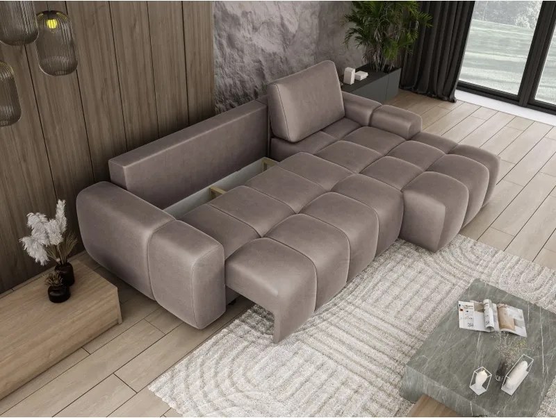 Narożnik MAILO funkcja spania DL z pojemnikiem SOLAR 16 WERSAL