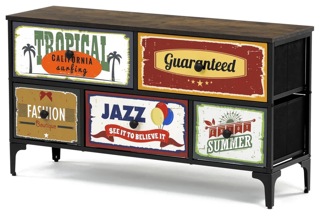 Komoda w stylu vintage, 103 x 30 x 56 cm