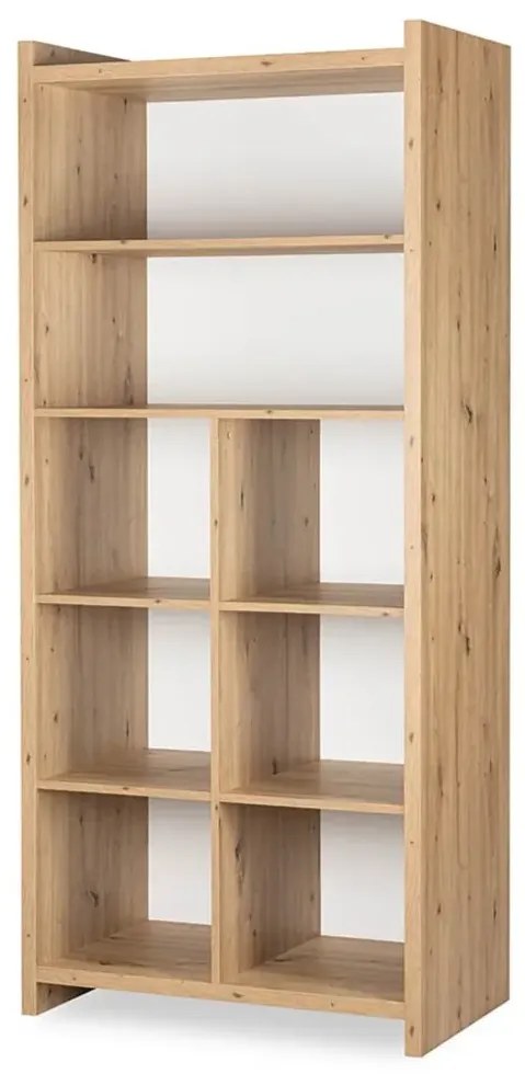 Regał AMELIA 84cm dąb na zabawki LITTLE SKY