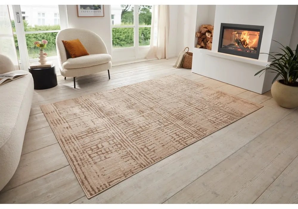 Brązowy/beżowy dywan 80x120 cm Terrain – Hanse Home