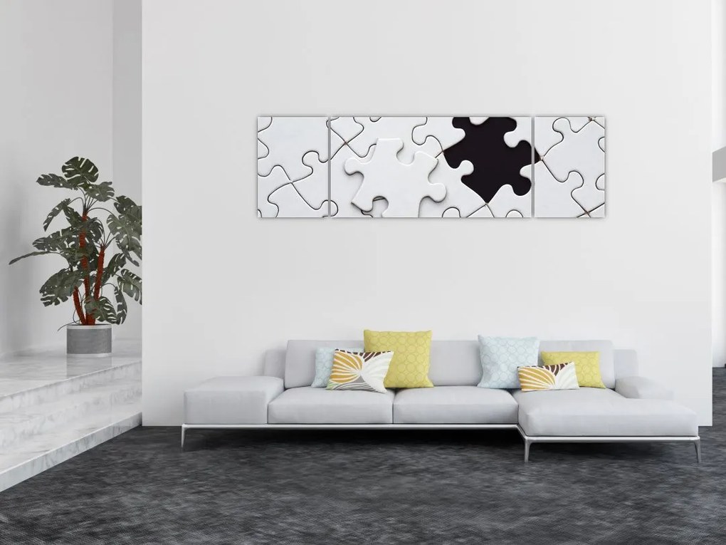Obraz puzzli (170x50 cm)