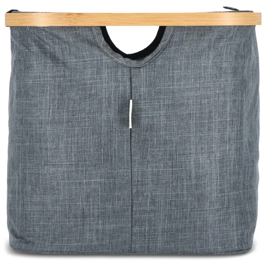 Skladany kosz NOLVIO 25 L, niebiesko-szary