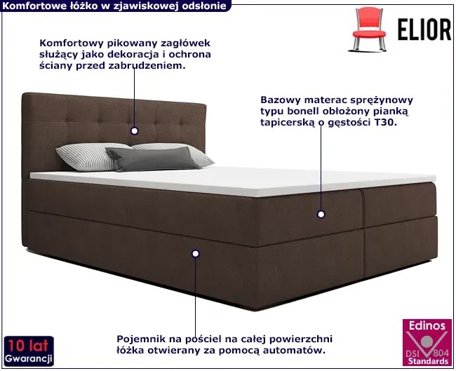 Łóżko Kontynentalne 180X200 C9-G93
