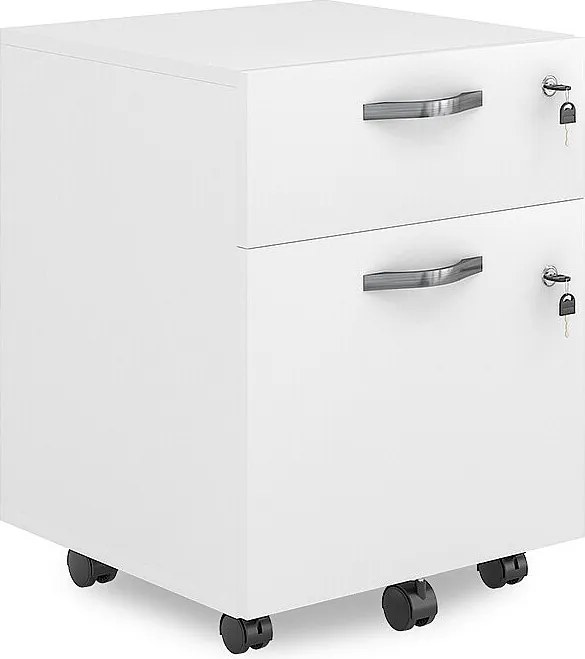 Kontener mobilny biały 40x41.5x53 bregenz