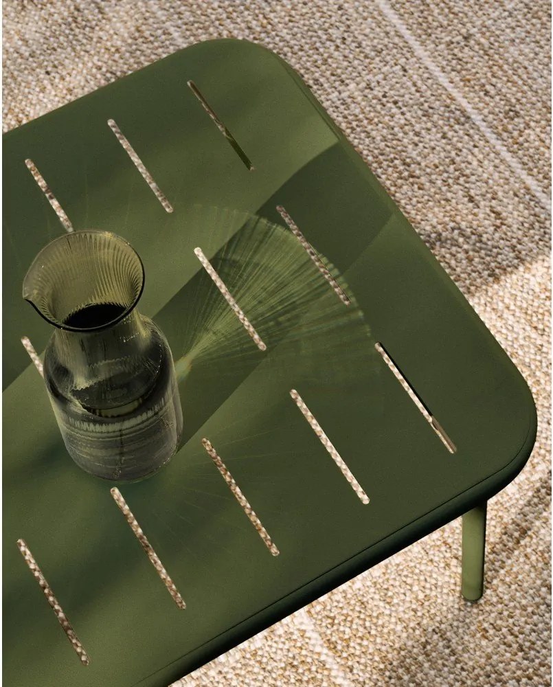 Stalowy stolik ogrodowy 50x90 cm Zivia – Kave Home