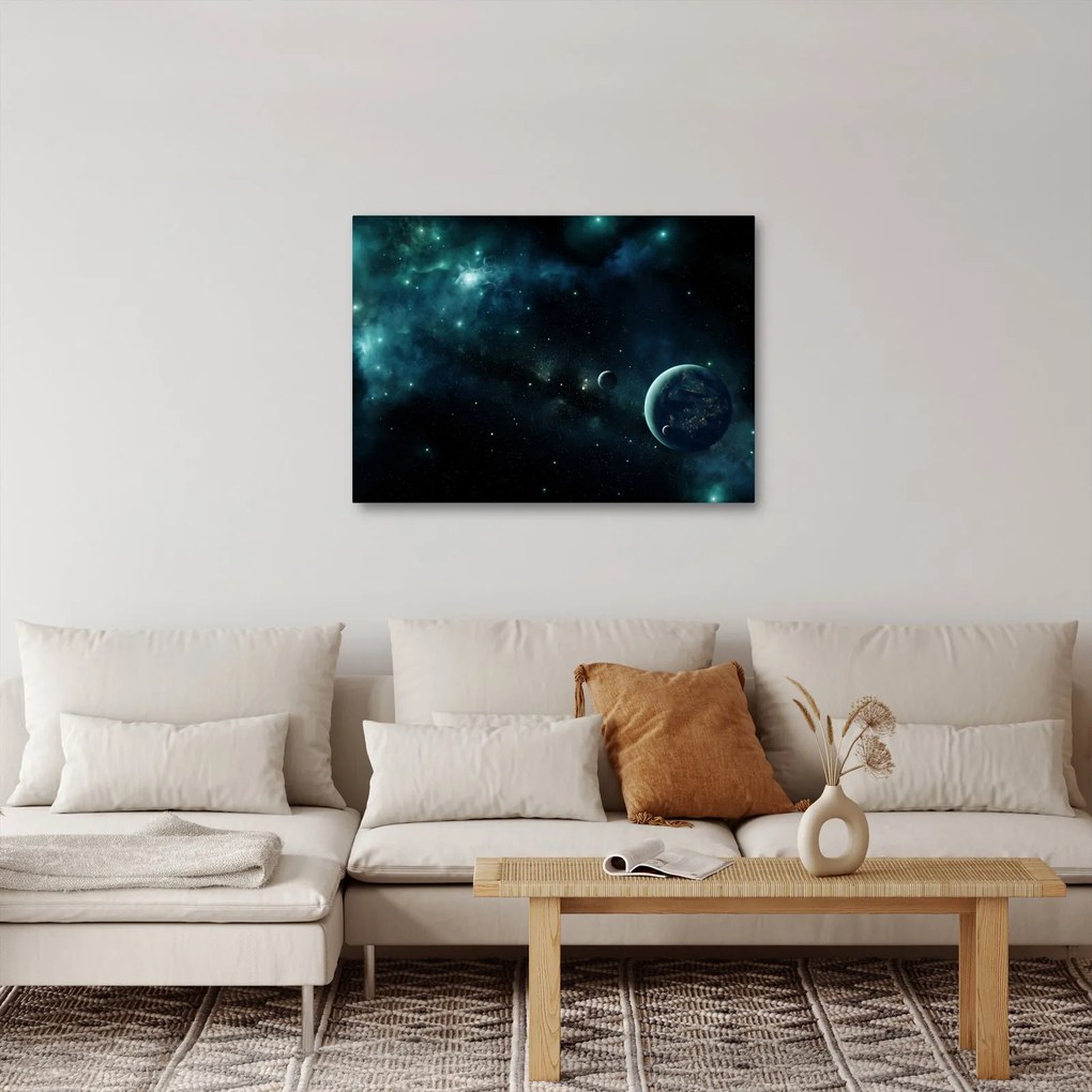 Obraz - Życie w kosmosie (70x50 cm)