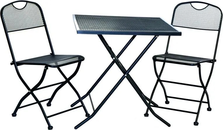 Metalowy stół ogrodowy ZWMT-70F - 72 cm, składany