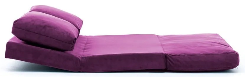 Fioletowa rozkładana sofa 120 cm Taida – Balcab Home