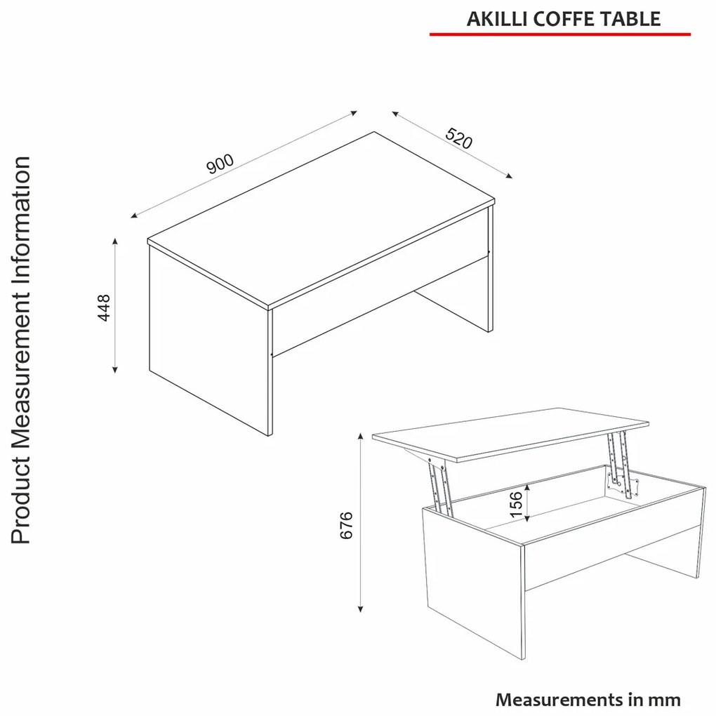 Stolik konferencyjny Akilli White