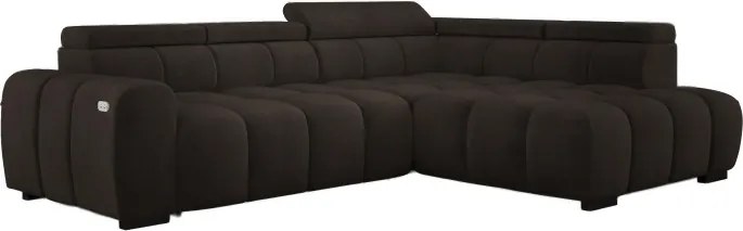 Narożnik BULL L Prawostronny z Elektryczną Regulacją SALVADOR 04 WERSAL