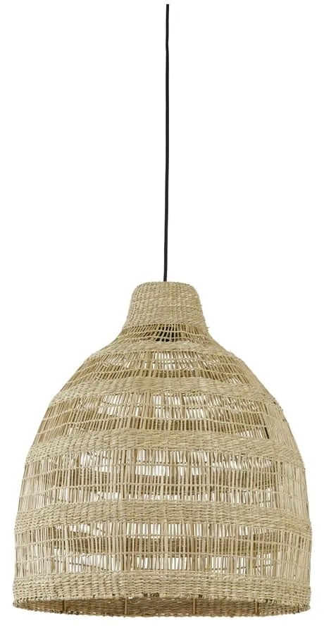 Lampa wisząca z kloszem z trawy morskiej ø 50 cm Sagar – Light &amp; Living