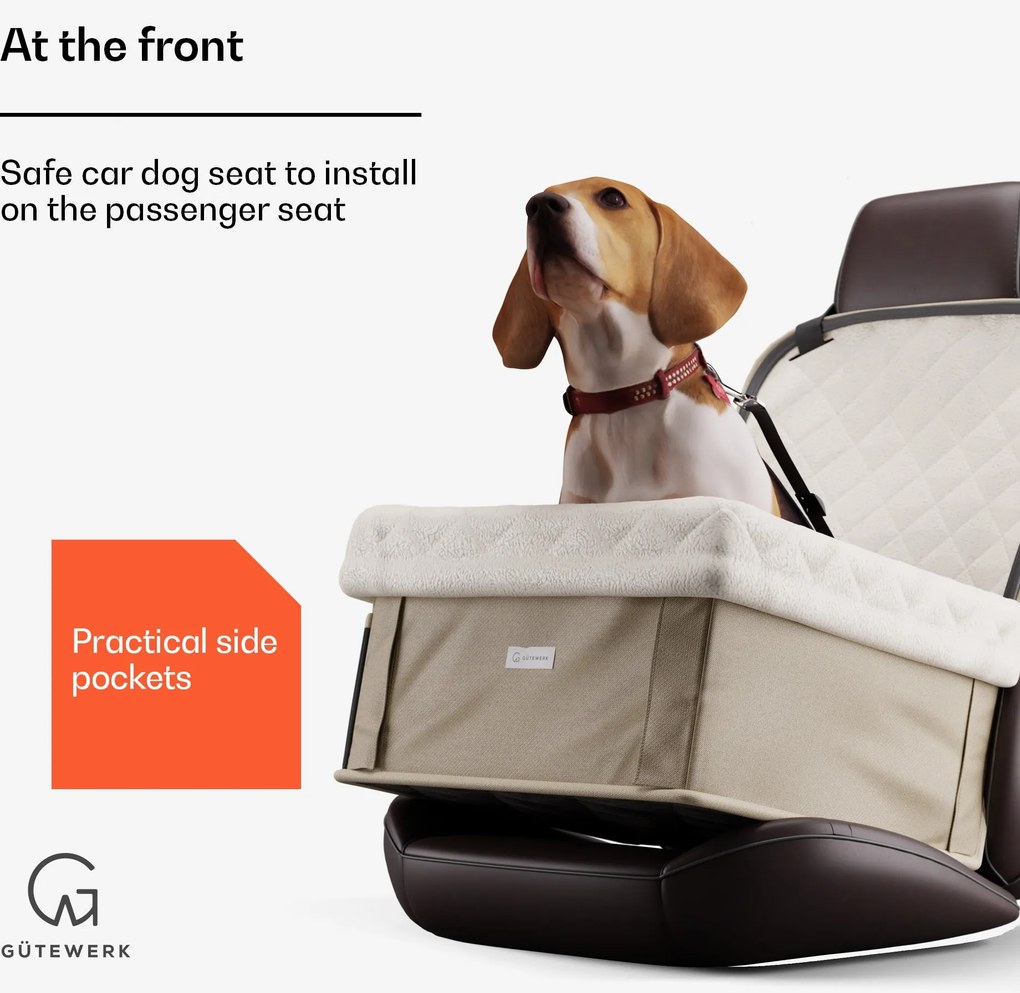 Rocky Fotelik samochodowy dla psa