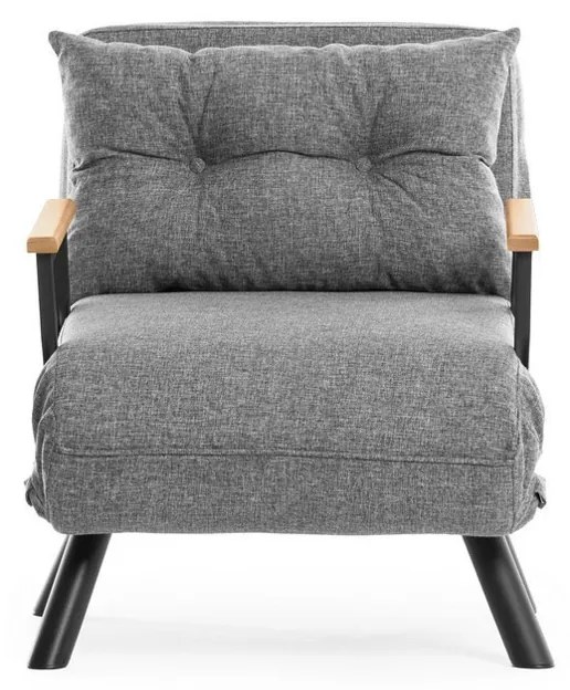 Fotel Sando Single Jasnoszary