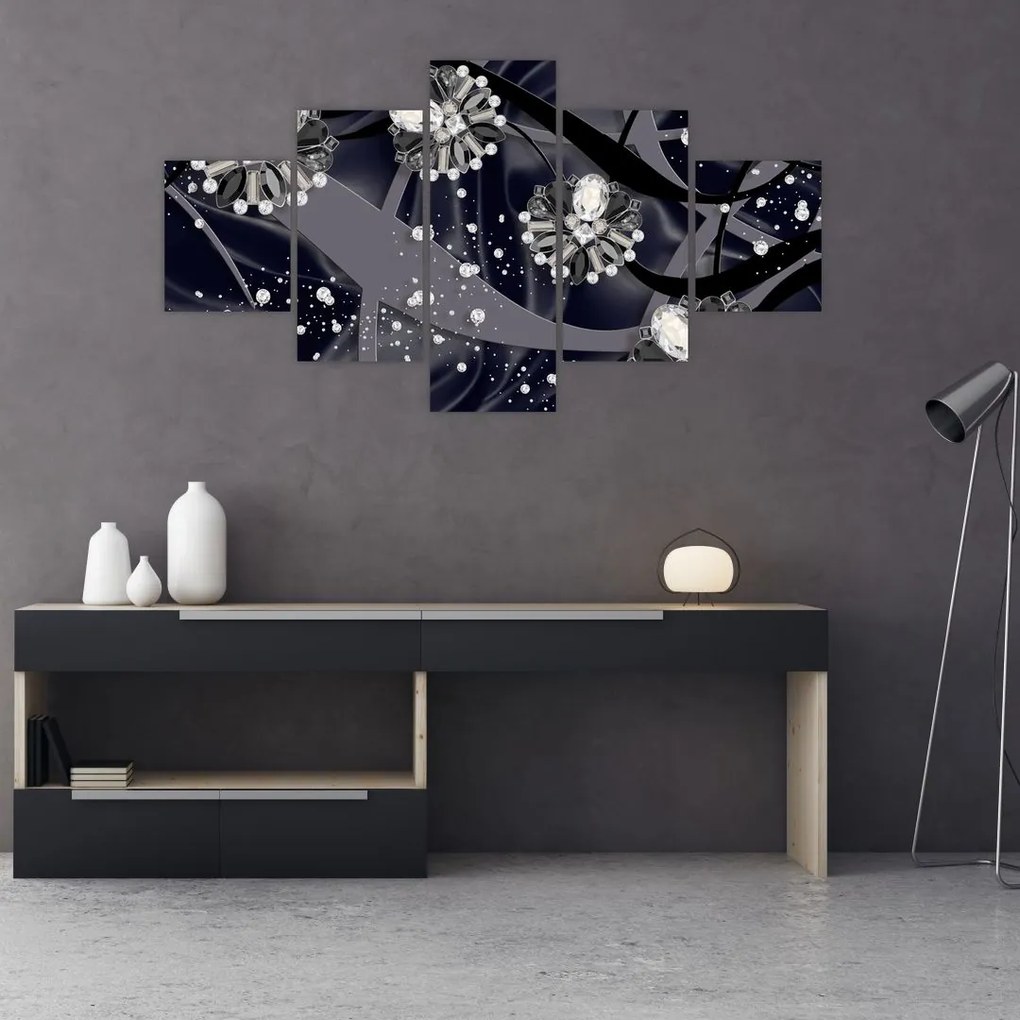 Obraz - Diamenty w pomieszczeniu (125x70 cm)