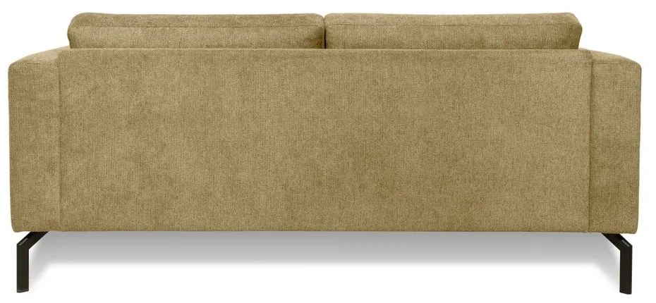 Musztardowa sofa 165 cm Gomero – Scandic