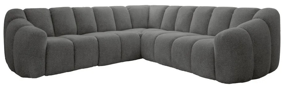 Szary narożnik Shell – Miuform