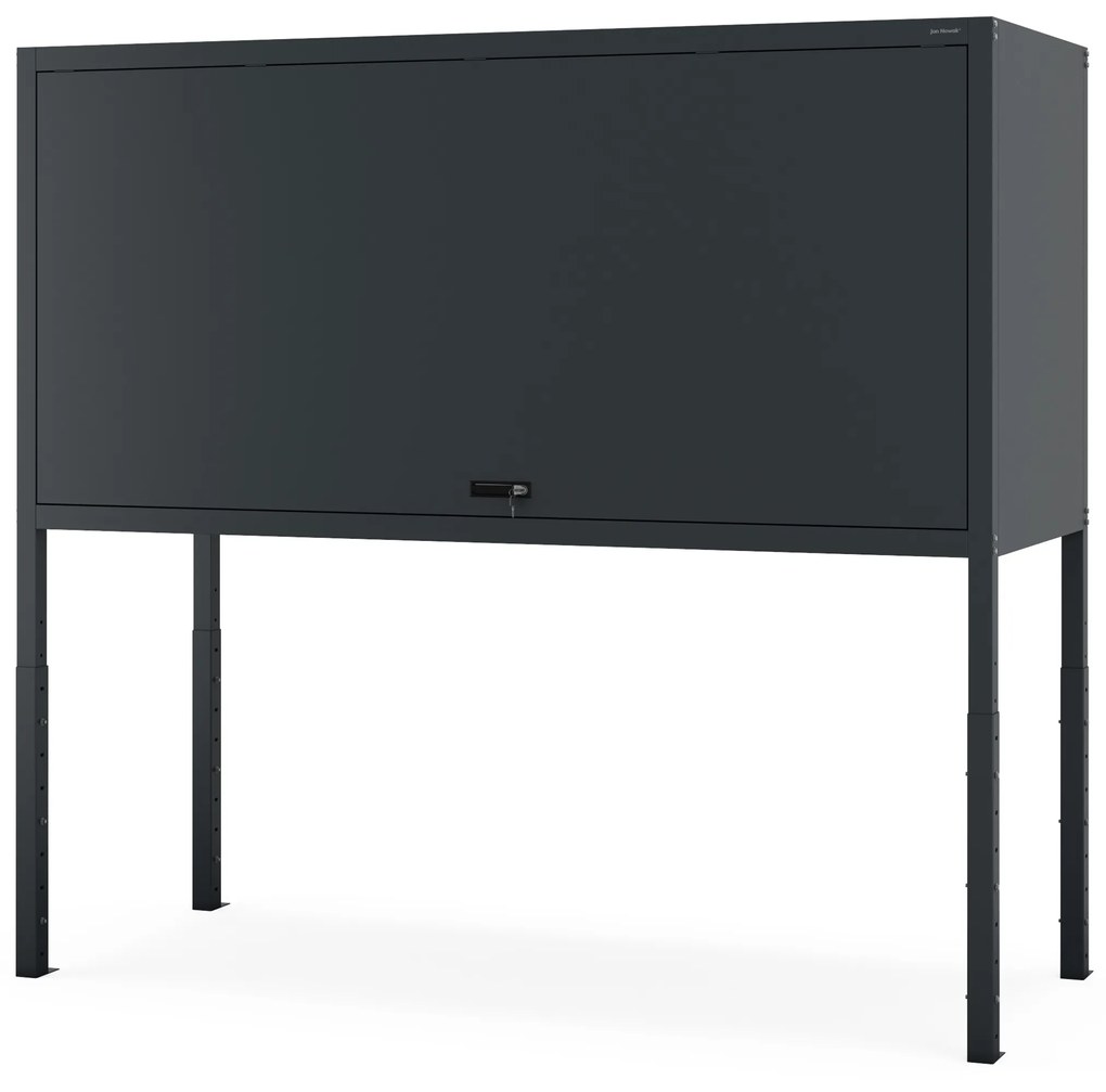 Szafa garażowa RICHARD, 2250 x 2100 x 900 mm, antracytowa
