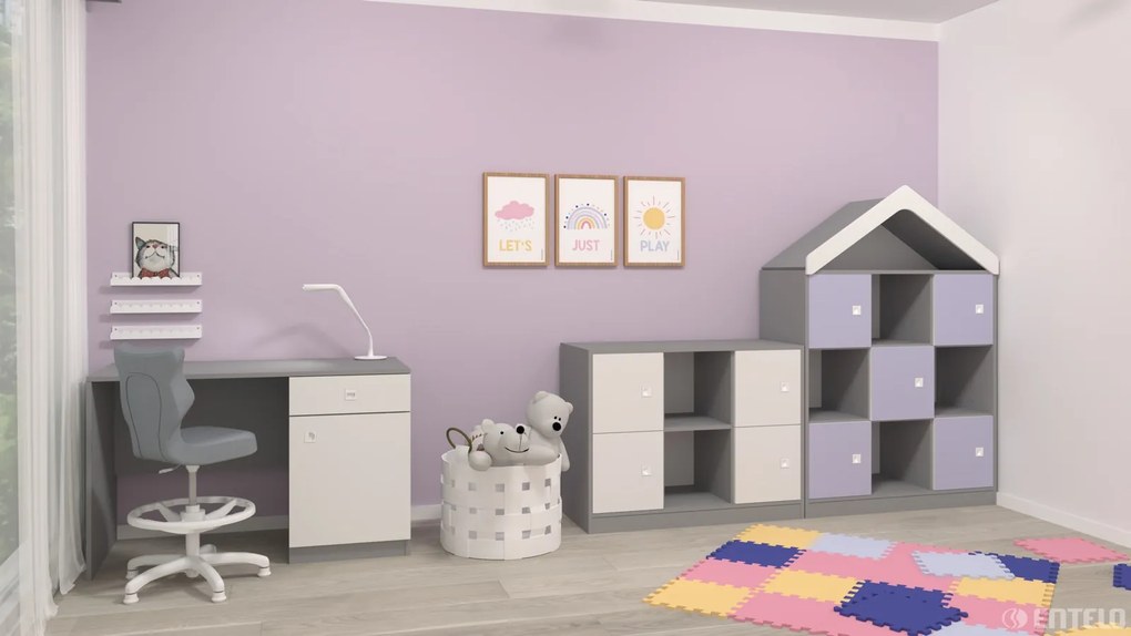 Krzesło dziecięce Petit biały Velvet 03 rozmiar 3 (119-142 cm) WK+P