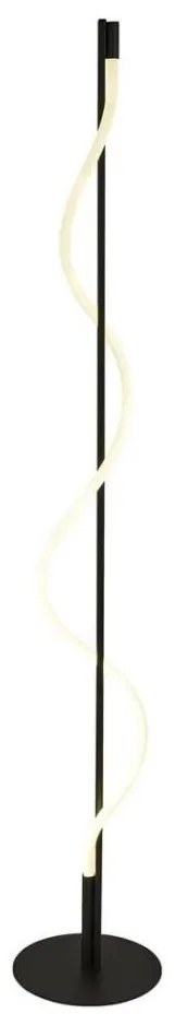 Searchlight EU57213BK - LED regulowana lampa stojąca REMY LED/20W/230V czarna