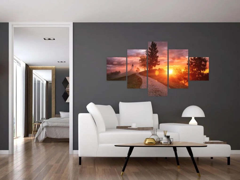 Obraz - Jamnik, Słowenia (125x70 cm)
