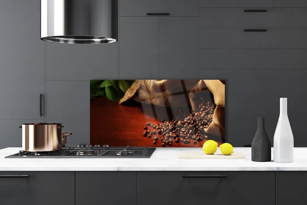 Panel Szklany Aromat Świeżo Palonej Kawy