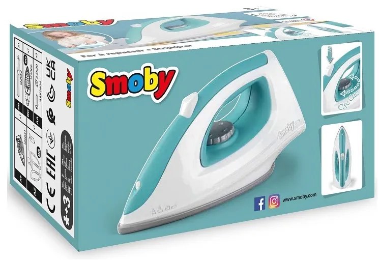 Smoby żelazko do prasowania z przyciskiem pary dla dzieci