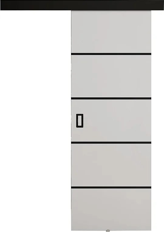 Drzwi przesuwne z maskownicą WERDI PLUS 60 biały