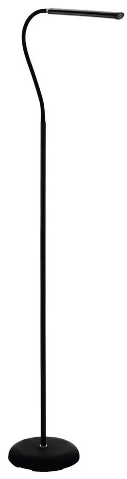 Czarna lampa stojąca LED (wysokość 130 cm) LAROA – EGLO