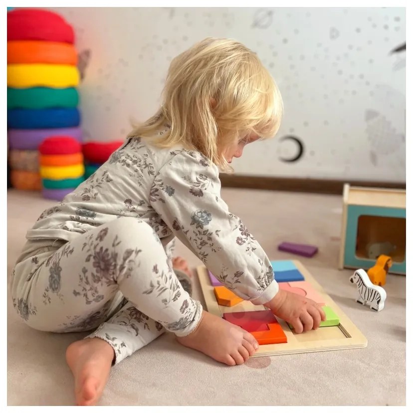 Tooky toy box pudełko xxl montessori edukacyjne 7w1 sensoryczne 31-36 mies.