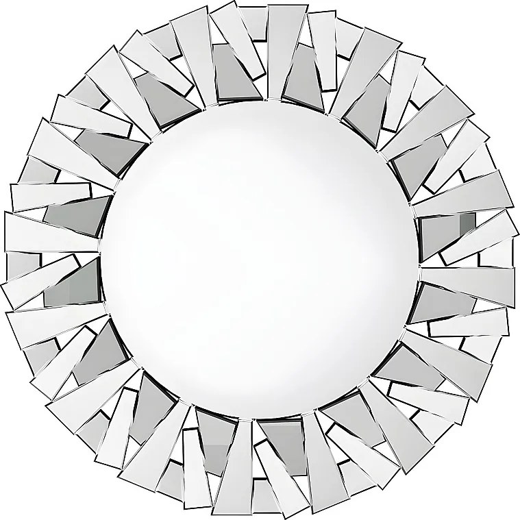 Okrągłe lustro ścienne dekoracja salonu duże dekoracyjne lustro ścienne do sypialni dekoracyjne lustro projekt 79x79cm