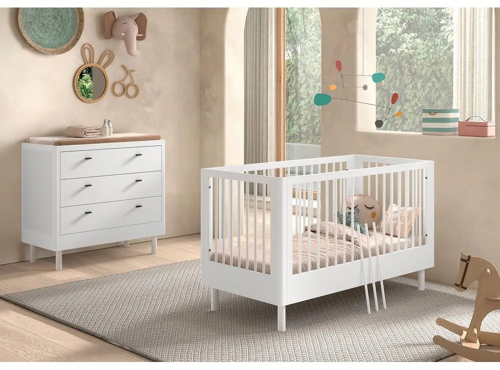 Zestaw mebli dla dzieci z litego drewna bukowego 2 szt. Forrest – Vipack