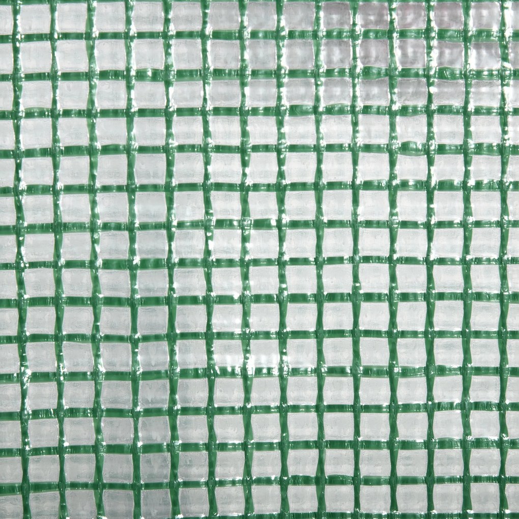 Outsunny Mini Szklarnia Foliowa z 3 Półkami i Drzwiami Zwijanymi Rabatka Warzywna Praktyczna 69x49x125cm Zielony | Aosom PL