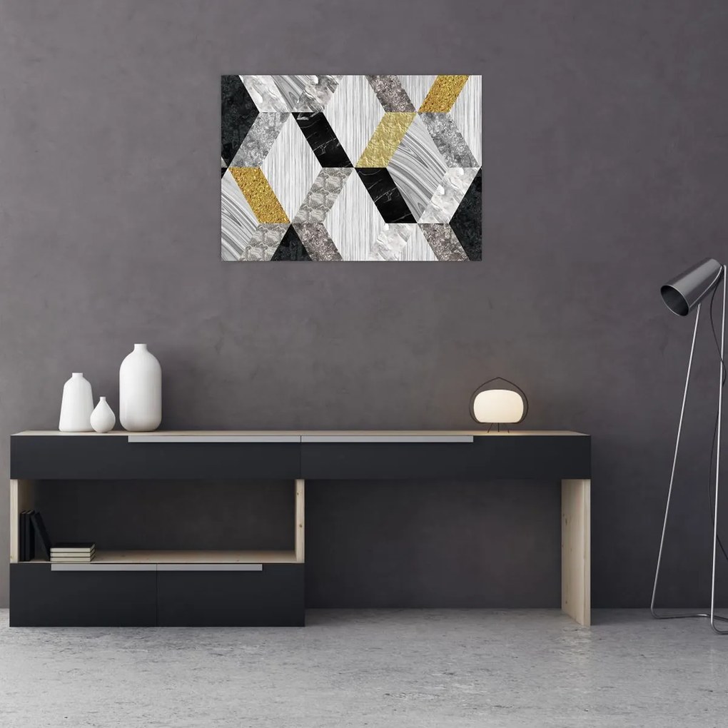 Obraz - Teksturowany wystrój (70x50 cm)