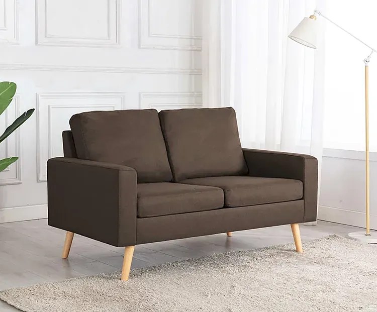 2-osobowa brązowa sofa - Muria 2Q