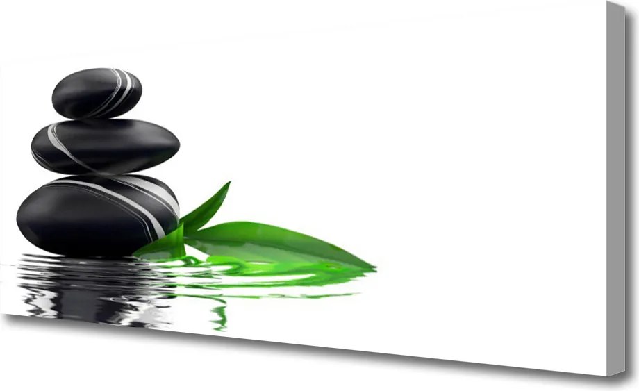 Obraz na płótnie Harmonia Wody i Kamieni