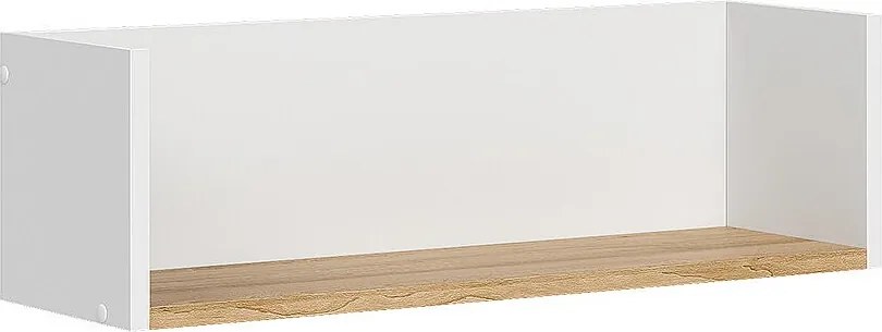 Półka ścienna biały/artystyczny 67.8x20x20 viktor