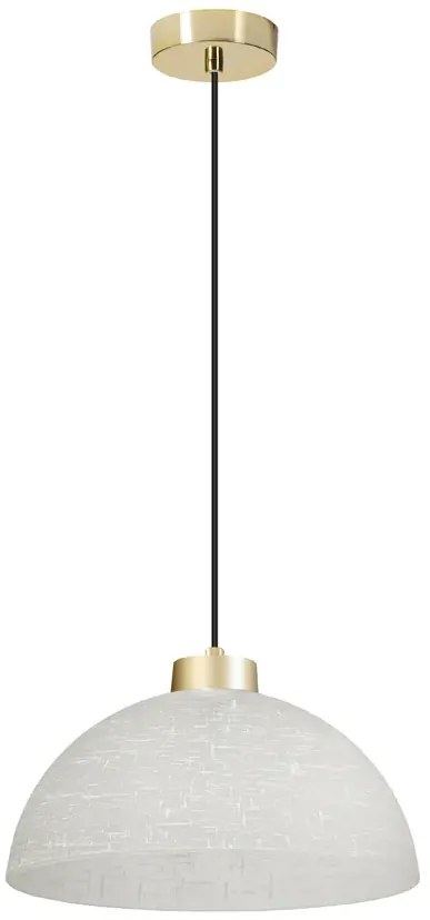 Wiszaca lampa ze złotymi wstawkami - M052 - Ilva