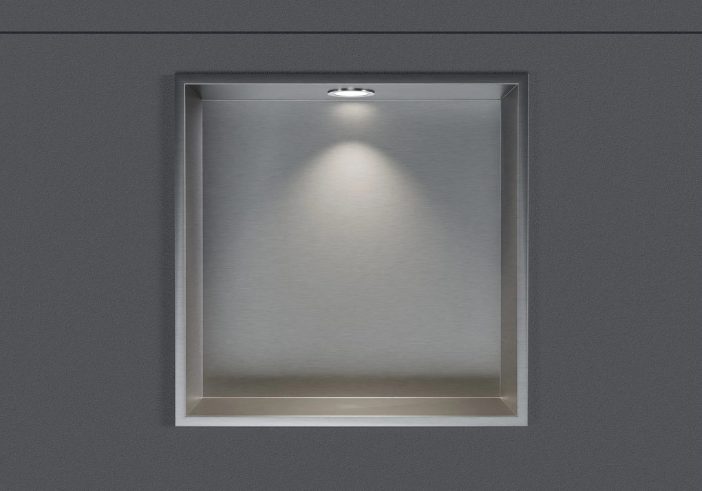 Półka wnękowa ze stali nierdzewnej NT203010X