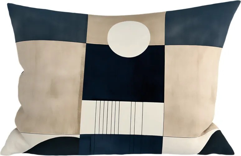Polibawełniana poszewka na poduszkę SOMVORA POLY 50x70 cm, kolorowa