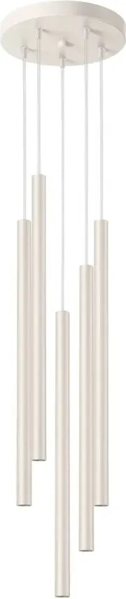 Beżowa elegancka lampa wisząca - 4X M088 S6-P31